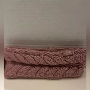 NWT THE NORTH FACE WOMEN'S OH MEGA FLEECE LINED HEADBAND- MAUVE